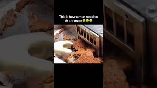 How Ramen Noodles Are Made newtoyoutube food foodlover ramennoodles ramenbowl [upl. by Joao]