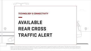 How Rear Cross Traffic Alert Works  GMC [upl. by Charmian615]