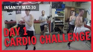 INSANITY MAX 30 Day 1 Cardio Challenge NC FIT CLUB [upl. by Lasko382]