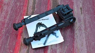 CV LIFE Tilting Rifle Bipod with 360 Degrees Swivel [upl. by Notla]