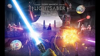 Star Wars VR  Vader Immortal Purple Lightsaber [upl. by Kcirdde]