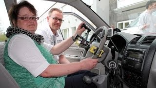 Führerschein für Menschen mit Handicap  AutoUmbau [upl. by Hilly]