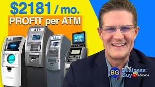 How to Start an ATM Business  2182 ProfitMo Per Machine [upl. by Ebaj133]