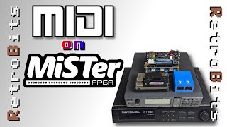 MIDI on the MiSTer FPGA 5 Ways  mt32pi Munt FluidSynth MidiLink and more [upl. by Ilatan]