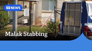 NT police arrest man over fatal stabbing in Darwin suburb of Malak  ABC NEWS [upl. by Ayerhs]