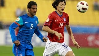 Korea Republic vs India AFC Asian Cup 2011 Full Match [upl. by Siekram904]