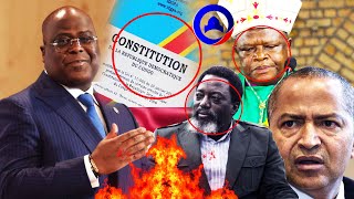 FATSHI À GIFLES JKK REFUSE DE RECEVOIR AMBONGO BLOCKATUMBIDIONGO DÉTRUIT CONSTITUTION MODIFIER [upl. by Enitsenrae972]