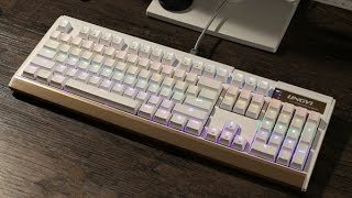 LingYi GT200 Mechanical Keyboard Unboxing and Backlight Test [upl. by Nivrag]