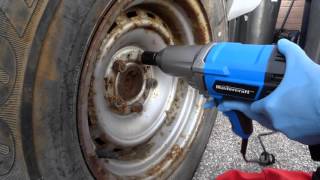 Mastercraft 75a electric impact wrench review [upl. by Scurlock]