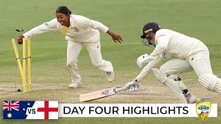 Australia England fall just short in incredible draw  Womens Ashes 202122 [upl. by Duwe]