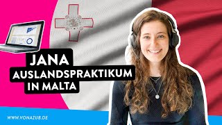 Auslandspraktikum nach der Ausbildung  Jana geht nach Malta [upl. by Ardnnek346]