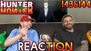 SAVE GON  Hunter x Hunter Episode 143 amp 144 REACTION [upl. by Dieter]