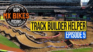 MX Bikes Track Builder Helper  Episode 5  Background Skies Dirt Color amp Track Info [upl. by Enywtna]