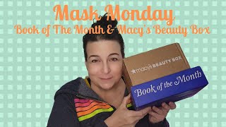 Unboxing Book Of The Month amp Macys Beauty Box For November 2023  Mask Monday [upl. by Hatty]