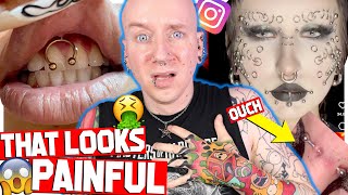 The WORST PIERCING REJECTIONS On The Internet  Reacting To Instagram DMs 45  Roly [upl. by Jorry625]