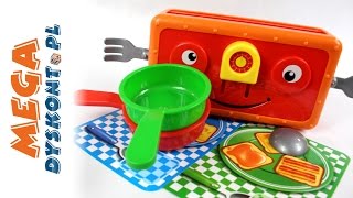 Wesoły Toster  Kto złapie więcej tostów  Splash Toys [upl. by Leinnad]