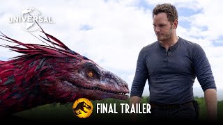 Jurassic World 3 Dominion 2022 NEW FINAL TRAILER  Universal Pictures [upl. by Airdnahc]