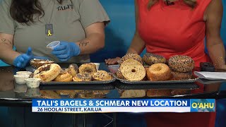 Talis Bagels amp Schmear expands to Kailua Chef Talia shares handmade secrets on GMH [upl. by Kall]