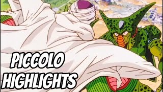 PICCOLO HIGHLIGHTS PICCOLO HIGHLIGHTS💯💯UNTIL IMPERFECT CELL…… [upl. by Kerr]