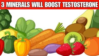 These 3 Minerals WILL Boost Testosterone By 44 [upl. by Asihtal477]