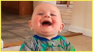 Cute And Funny Baby Laughing Hysterically Compilation  5Minute Fails [upl. by Haleak304]