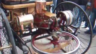 The first car ever running live The Benz Motorwagen 1885 [upl. by Birck45]