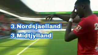 FC Nordsjælland 33 FC Midtjylland [upl. by Warden]