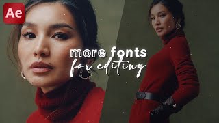 popular  underrated fonts for edits aesthetic style ship style [upl. by Aleek]