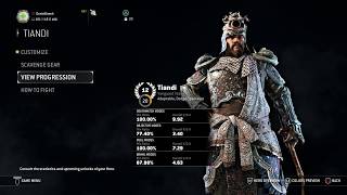 For Honor  Tiandi Dominion Build Perks amp Feats Guide [upl. by Drofnil]