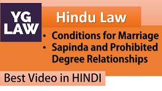 Marriage under Hindu Law  Family Law [upl. by Doownil]