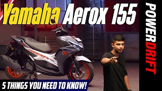 YAMAHA AEROX 155 version 2 review  3 years of use [upl. by Rehptosirhc321]