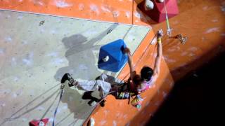 IFSC Lead World Cup 2012 Atlanta  Jain Kim 김자인 金滋仁 [upl. by Eenahs]