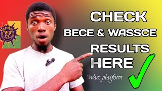 How To Check BECE and WASSCE Results Using Your Phone [upl. by Poppy549]