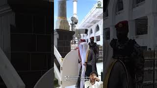 کعبہ میں امامت کرانے کی جگہ makkah alshaikh Abdullah [upl. by Adamo]