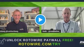 RotoWire Rundown Olympic recap Chamblee criticizes Rahm top DFSbetting plays [upl. by Asirahc]