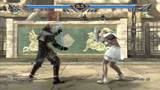 Alpha Patroklos vs Pyrrha AngelzSerenity Soul Calibur V Player Match [upl. by Electra]