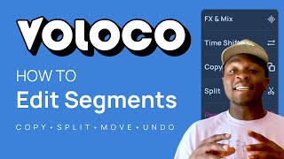 How to Edit Segments in Voloco  VOLOCO Copy Split Move Undo  Voloco Best Editing Settings [upl. by Boris]