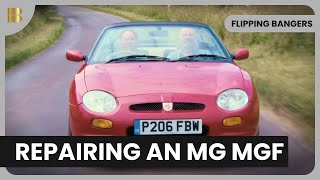 Restoring an MGF Roadster  Flipping Bangers  S03 EP1  Car Show [upl. by Aerdnac]