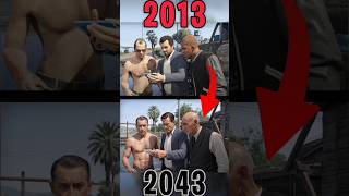 GTA 5 Characters 😎 In Old Age 👴AI Imagine shorts gta5 old [upl. by Gratt]