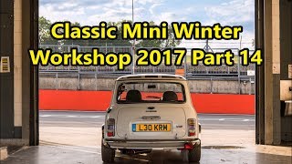 Classic Mini Fitting An Exposed Weave Carbon Fibre Roof  Winter Workshop Part 14 [upl. by Iinde]