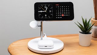 Anker MagGo Wireless Charging Station 3in1 Stand Quickly Top Up Your Phones Battery [upl. by Aydin]