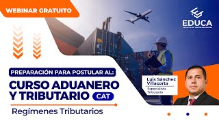 📍DOMINA LOS REGÍMENES TRIBUTARIOS Y PREPÁRATE PARA EL EXAMEN CAT DE SUNAT 2024 ✈️🔍 [upl. by Kenyon]