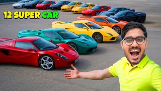 Driving 12 Super Cars in Public  12 सुपर कार देखकर लोग पागल हो गए  Hilarious Public Reactions [upl. by Lauzon]