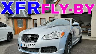 Jaguar XFR FlyBy jaguar jaguarxfr flyby [upl. by Aerdnad]