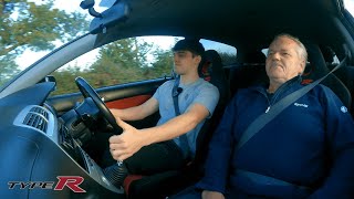 Grandads Passenger Ride In My EP3 Civic Type R [upl. by Jolyn349]