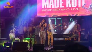 MADE KUTI AND AYO MAFF TAKE STAGE BY STORM AT FELA REMEMBRANCE CONCERT 2024 [upl. by Alessandra]