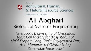 Ali AbghariBiological Systems Engineering [upl. by Sandstrom538]