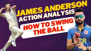 James Anderson bowling action analysis  How to Bowl like James Anderson [upl. by Anail]