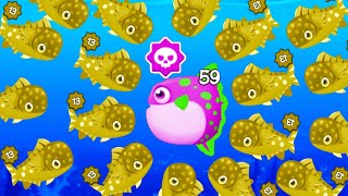 Fishdom New Update Ads Mini Games  Fish Evolution Games  Fish Game Part 100 Gameplay [upl. by Randal392]