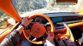 2022 Lexus LC 500  POV Test Drive Binaural Audio [upl. by Cired]